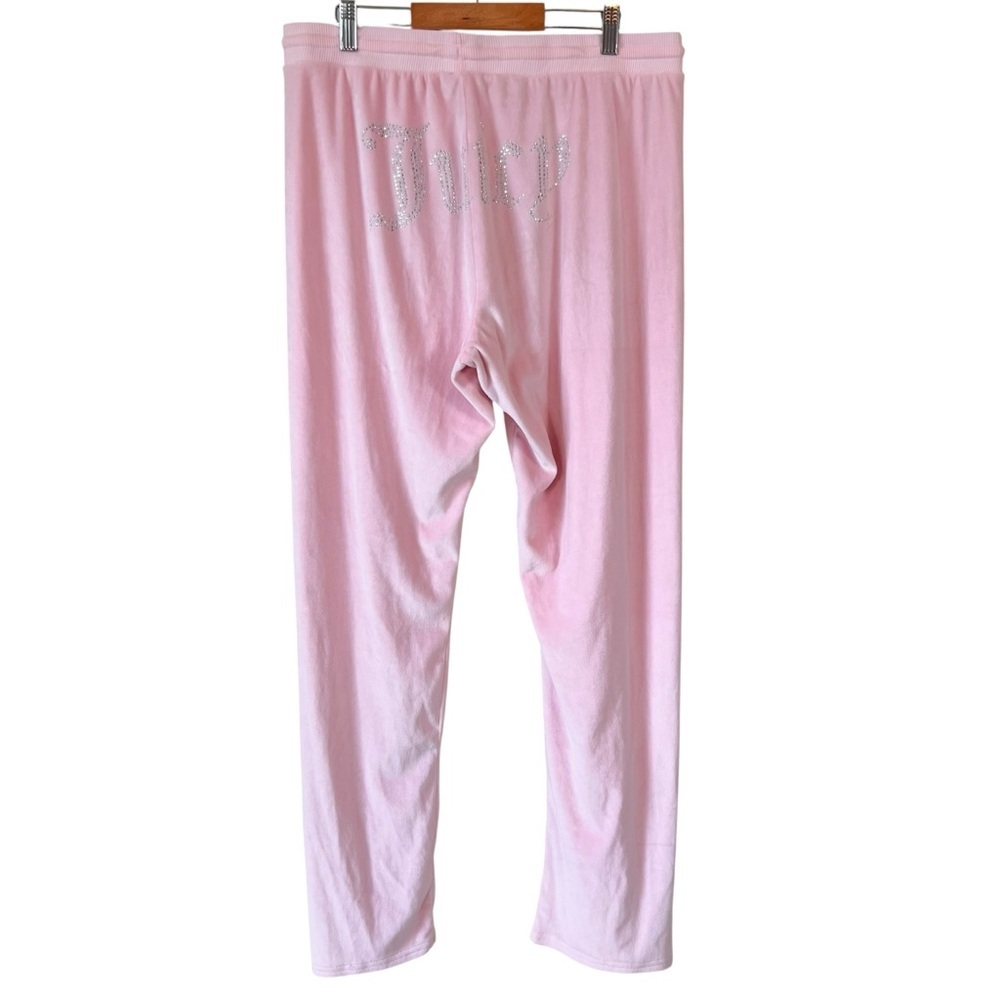 Juicy Couture Sleepwear OG Bling Velour Pink Pajama Pants